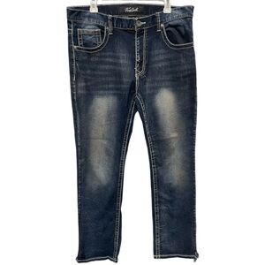 True luck straight leg jeans